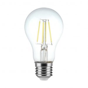 A60-E27-4W-FILAMENT 3-STEP POWER DIMMING-CLEAR COVER-3000K - SKU: 6845