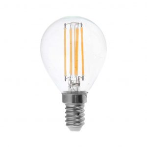 P45-E14-4W-FILAMENT 3-STEP POWER DIMMING-CLEAR COVER-3000K - SKU: 6846