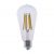 LED Bulb 4W Filament E27 ST64 Clear Cover 3000K – SKU: 2996