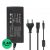Plastic Power Supply 78W 24V 3.65A Plug&Play with 2.1 Jack Black Color 2.4m Cable IP44 – SKU: 3272